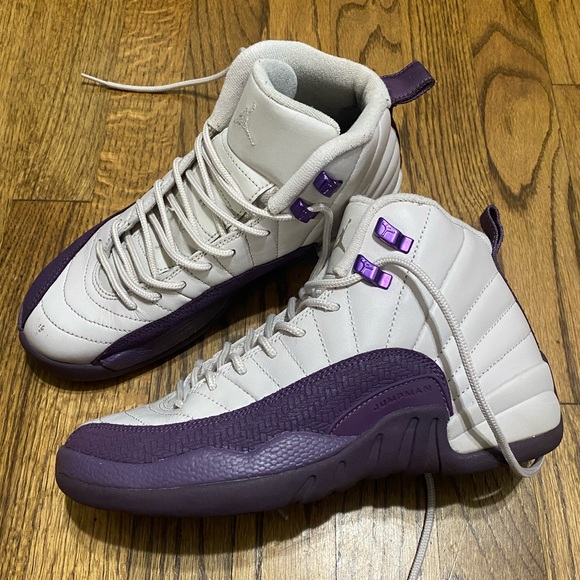 Air Jordan 12 Retro Pro Purple Sneakers - Picture 1 of 14